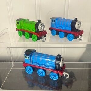 Thomas & Friends Blue and Green Engine Trio - Mini Train Set